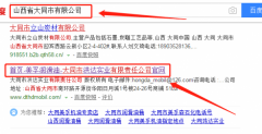 山西省大同市洪達(dá)實業(yè)有限責(zé)任公司與我司做網(wǎng)站推廣項目